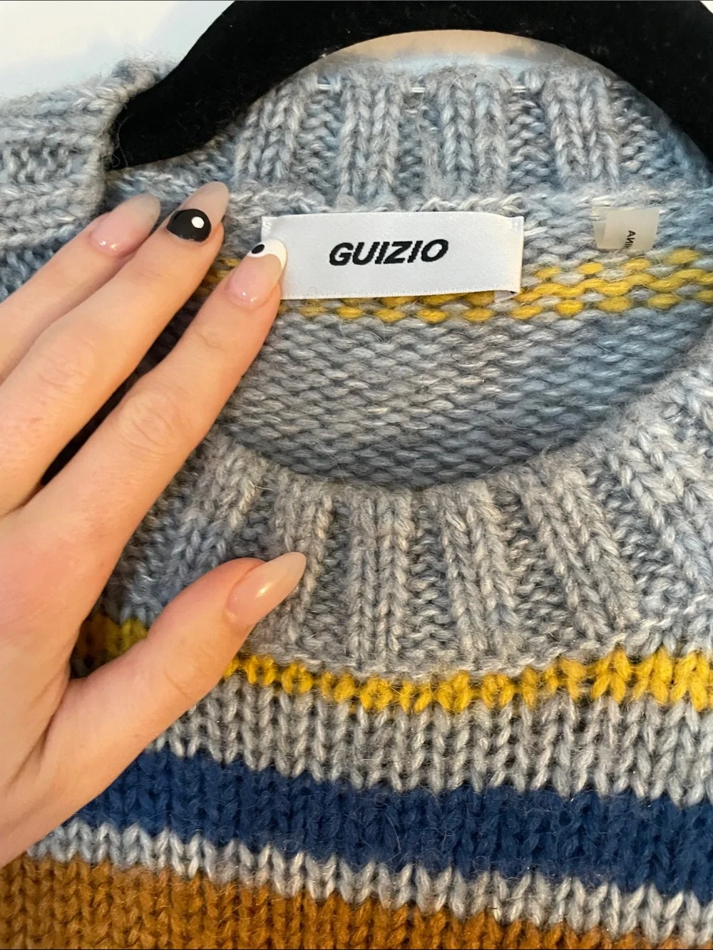 Guizio Oversized Crewneck Sweater